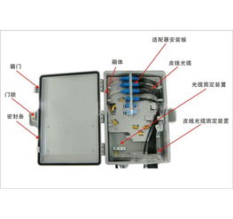 光纤分纤箱 smc抱杆箱,smc壁挂箱